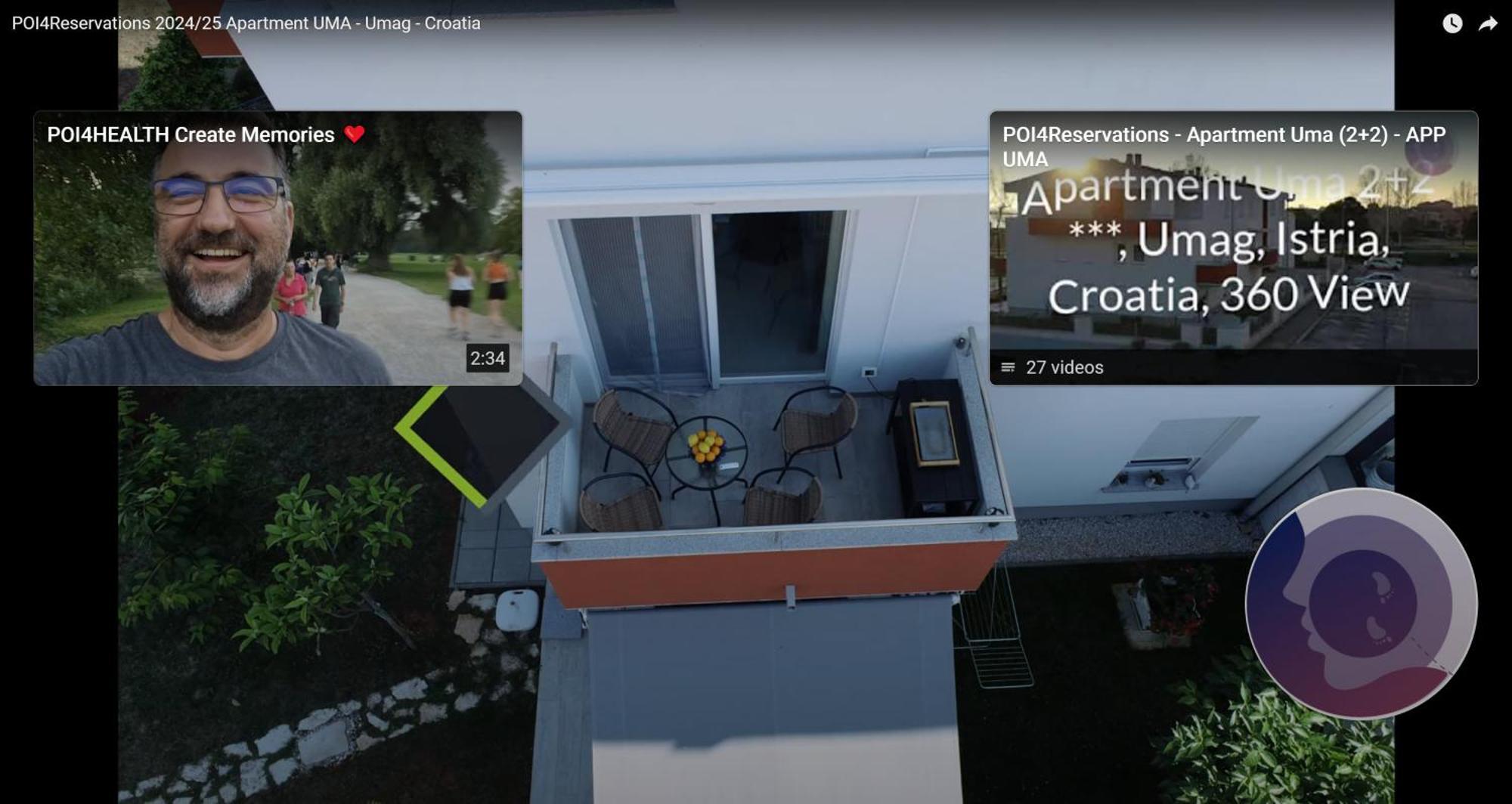 Apartment Uma Umag Zewnętrze zdjęcie